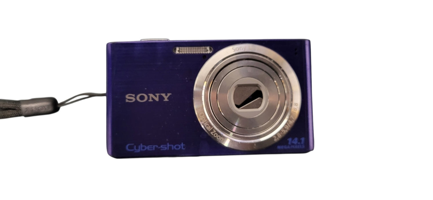 Sony Cyber-shot DSC-W610 Compact Digital Camera 14.1MP Silver 4x Zoom | READ