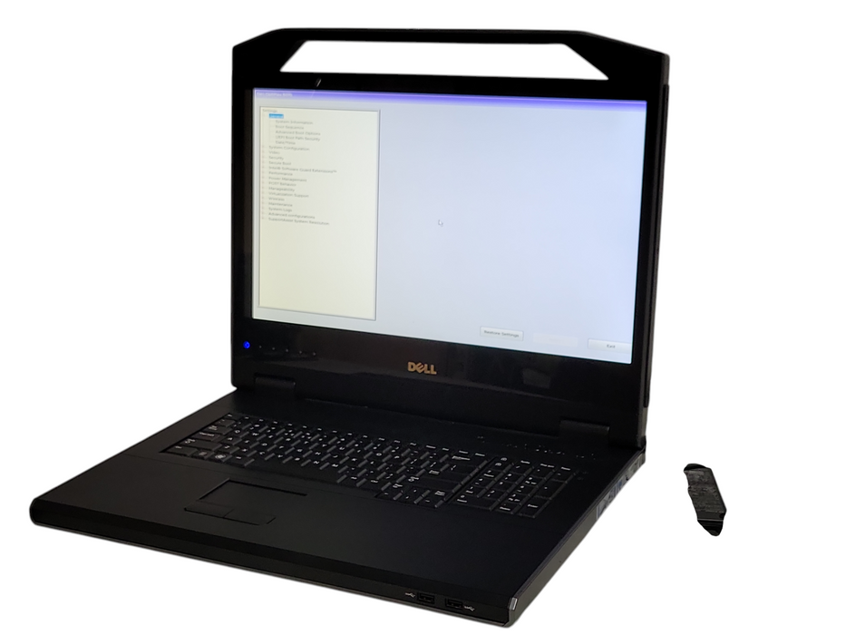 Dell Avocent DKMMLED185-G01 18.5" 1U KVM Rack Console Keyboard Monitor