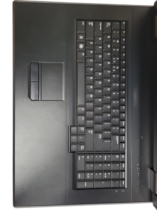 Dell Avocent DKMMLED185-G01 18.5" 1U KVM Rack Console Keyboard Monitor
