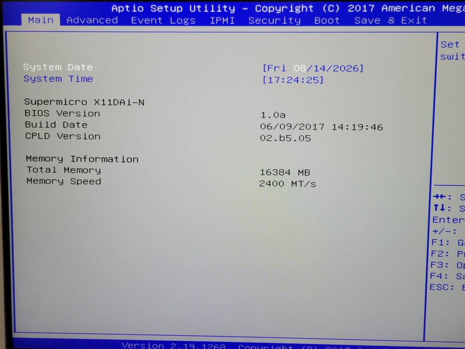 SuperMicro X11DAi-N 2x Xeon Gold 5118 2.30GHz, 16GB, 4x 3.5" & 4x 2.5" HDD trays