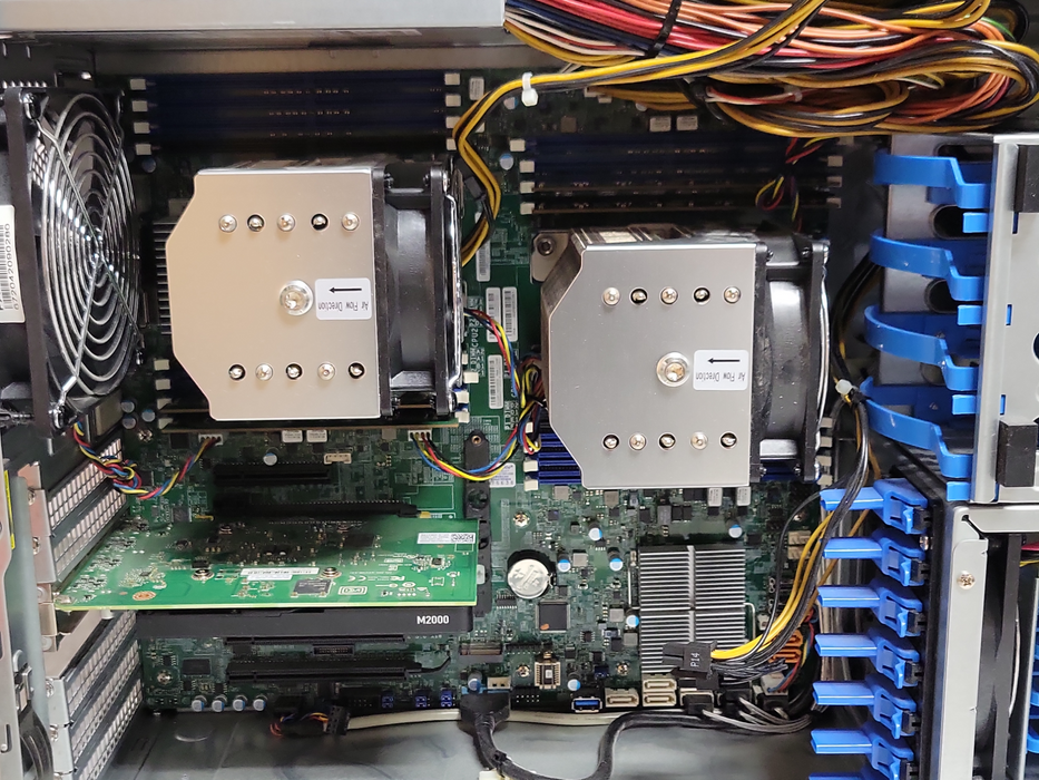 SuperMicro X11DAi-N 2x Xeon Gold 5118 2.30GHz, 16GB, 4x 3.5" & 4x 2.5" HDD trays