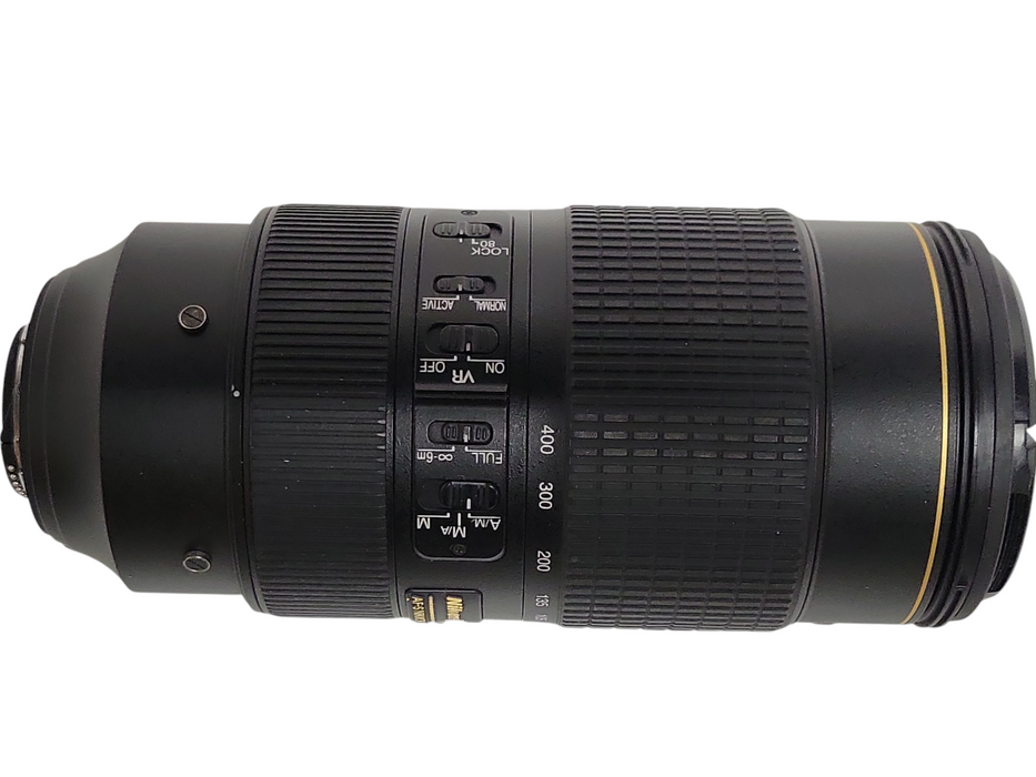 Nikon AF-S NIKKOR 80-400mm I:4.5-5.6GED Nano Crystal Coat SWM VR SuperED IF Lens