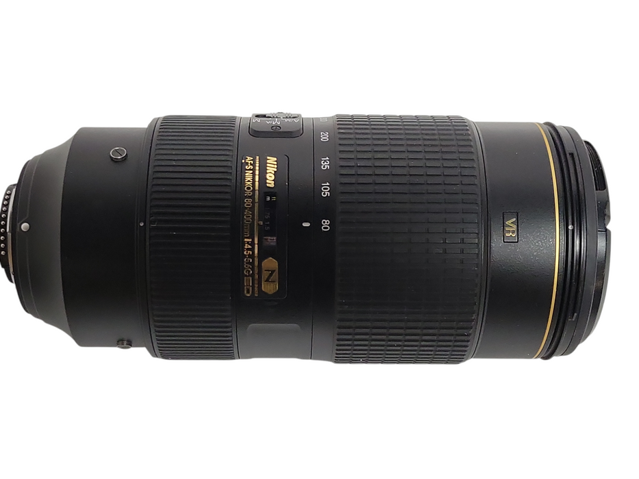 Nikon AF-S NIKKOR 80-400mm I:4.5-5.6GED Nano Crystal Coat SWM VR SuperED IF Lens