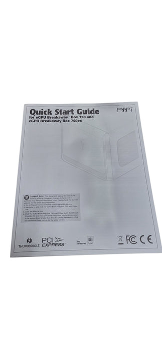 New Open Box Sonnet eGPU Breakaway Box 750 Thunderbolt 3 External eGPU