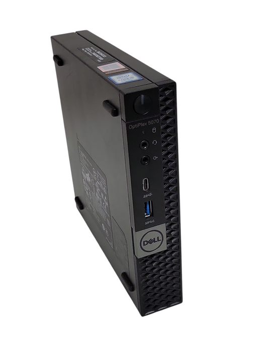 Dell OptiPlex 5070 Micro PC, Core I5-8400T 1.70GHz 8GB DDR4, 256GB M.2 SSD