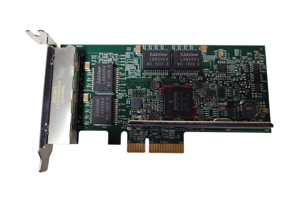 Dell Broadcom BCM5719 4-Port Gigabit PCIe x4 Network Card Dell