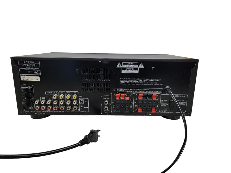 Vintage Pioneer VSX-455 Audio/Video Stereo Receiver