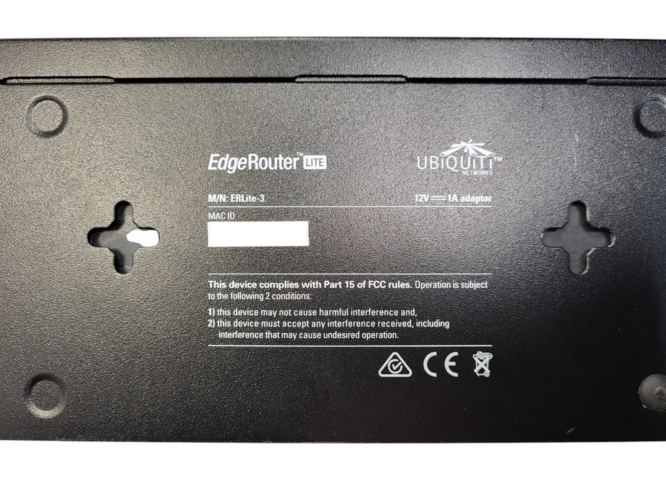 Ubiquiti Networks EdgeRouter Lite 3-Port Router ERLite-3