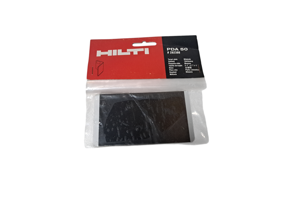 HILTI Target Plate PDA50 Laser Range Meter Target Plate 282388 PDA 50