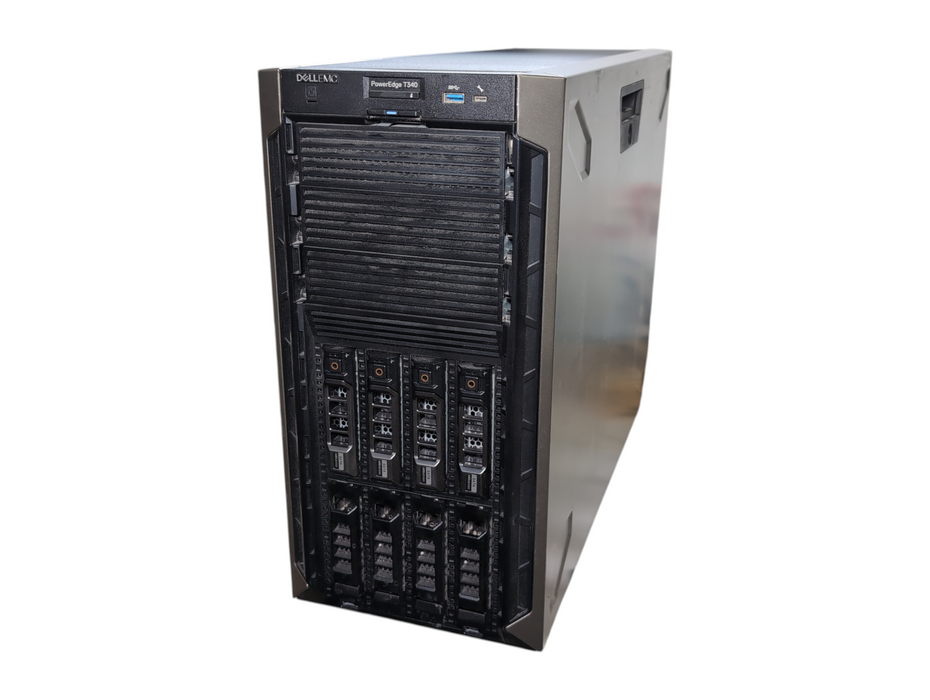 Dell PE T340 8x3.5", Xeon E-2236 3.40GHz, 64GB DDR4, H330, No HDD, 2x 495W PSU