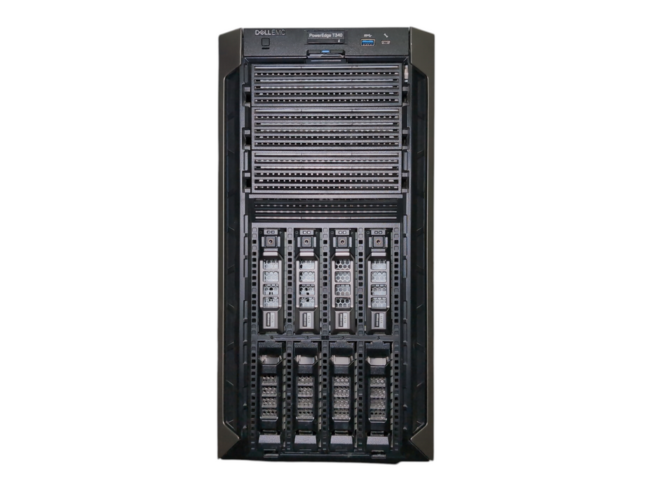 Dell PE T340 8x3.5", Xeon E-2236 3.40GHz, 64GB DDR4, H330, No HDD, 2x 495W PSU