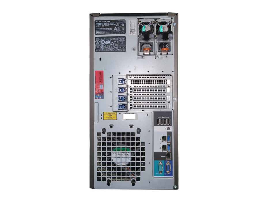 Dell PE T340 8x3.5", Xeon E-2236 3.40GHz, 64GB DDR4, H330, No HDD, 2x 495W PSU
