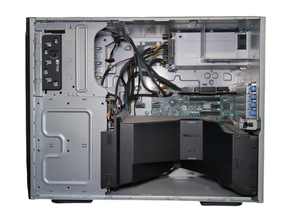Dell PE T340 8x3.5", Xeon E-2236 3.40GHz, 64GB DDR4, H330, No HDD, 2x 495W PSU