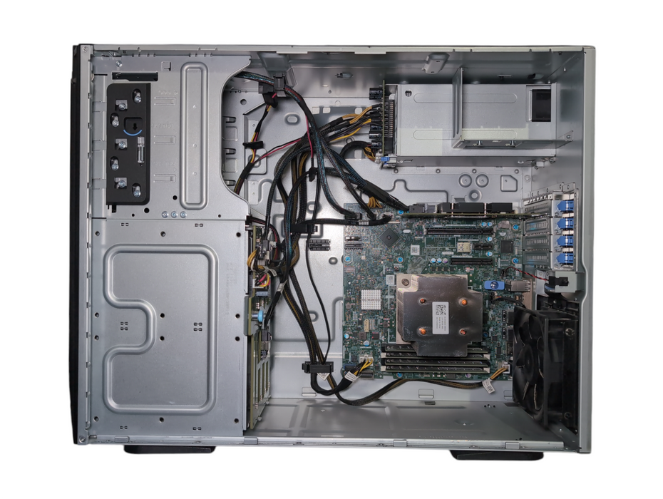 Dell PE T340 8x3.5", Xeon E-2236 3.40GHz, 64GB DDR4, H330, No HDD, 2x 495W PSU