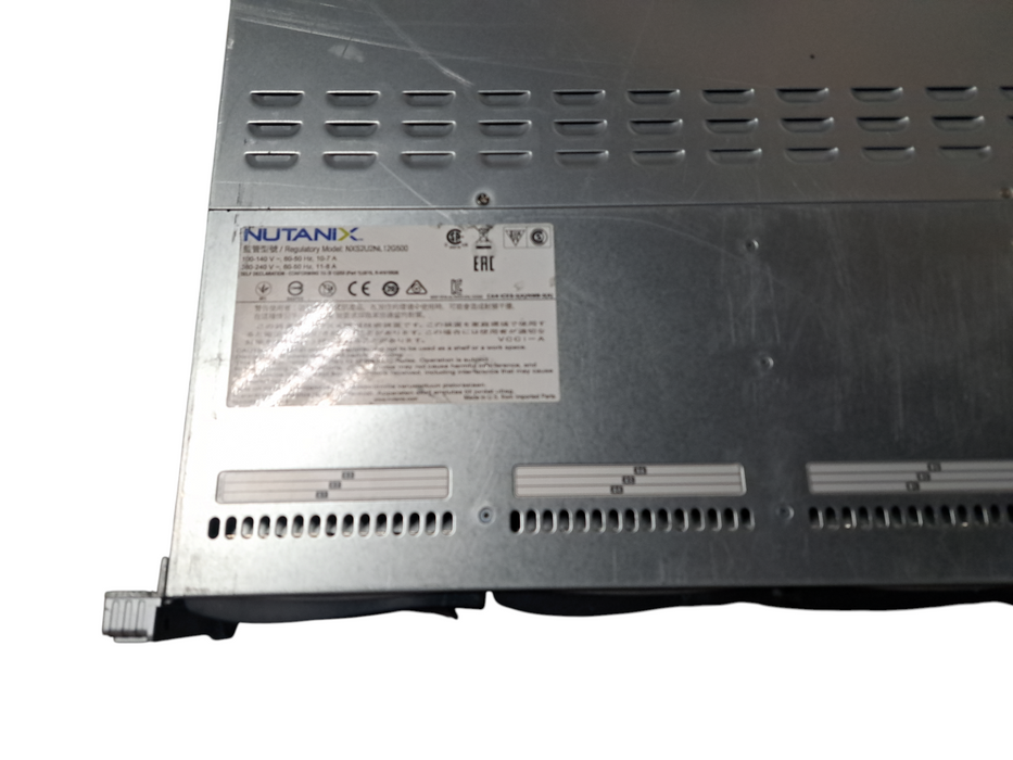 Nutanix NXS2U2NL 12G500 Server 12x 3.5" | 2x X10DRT Node | BAREBONES