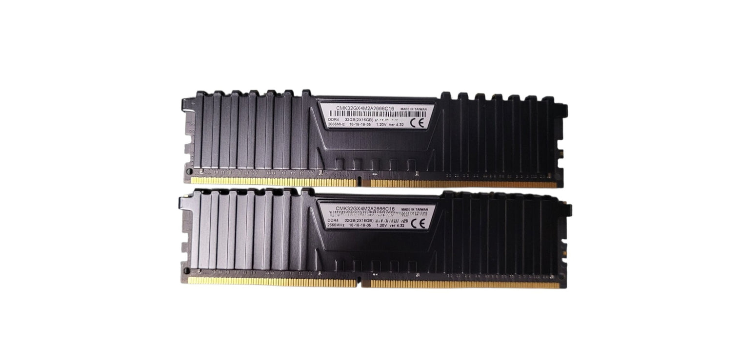 CORSAIR VENGEANCE LPX 32GB Kit 2x16GB DDR4-2666 CMK32GX4M2A2666C16