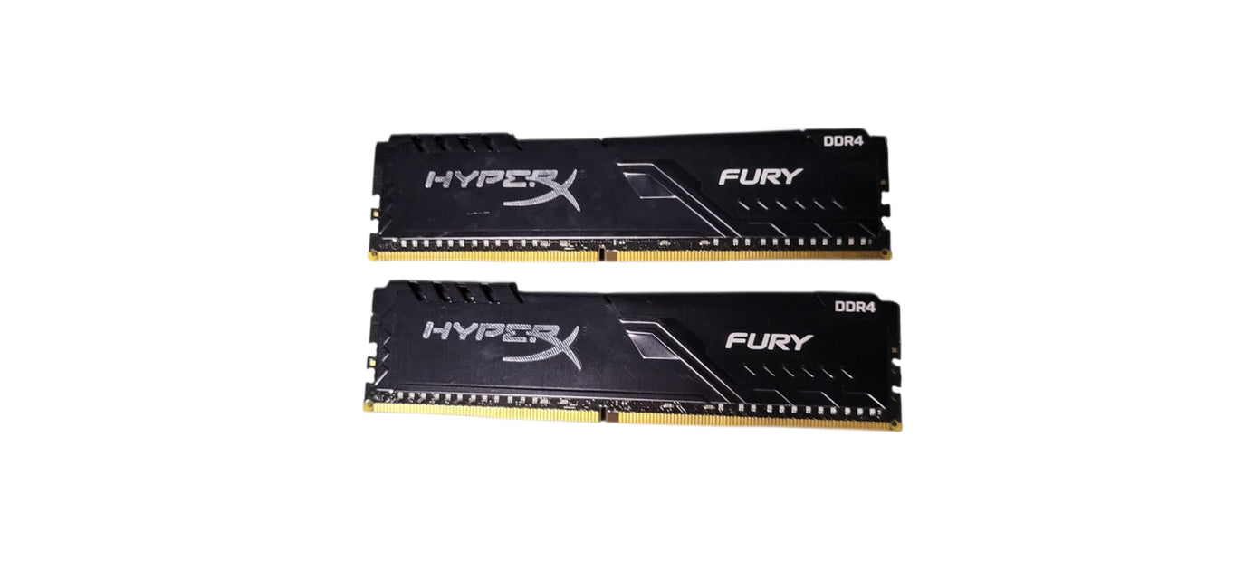 【1枚正常】HyperX FURY DDR4-3200 32GB(16GB×2) Kingston HyperX Fury 32GB (2x16GB) DDR4-3200 HX432C16FB3K2/32