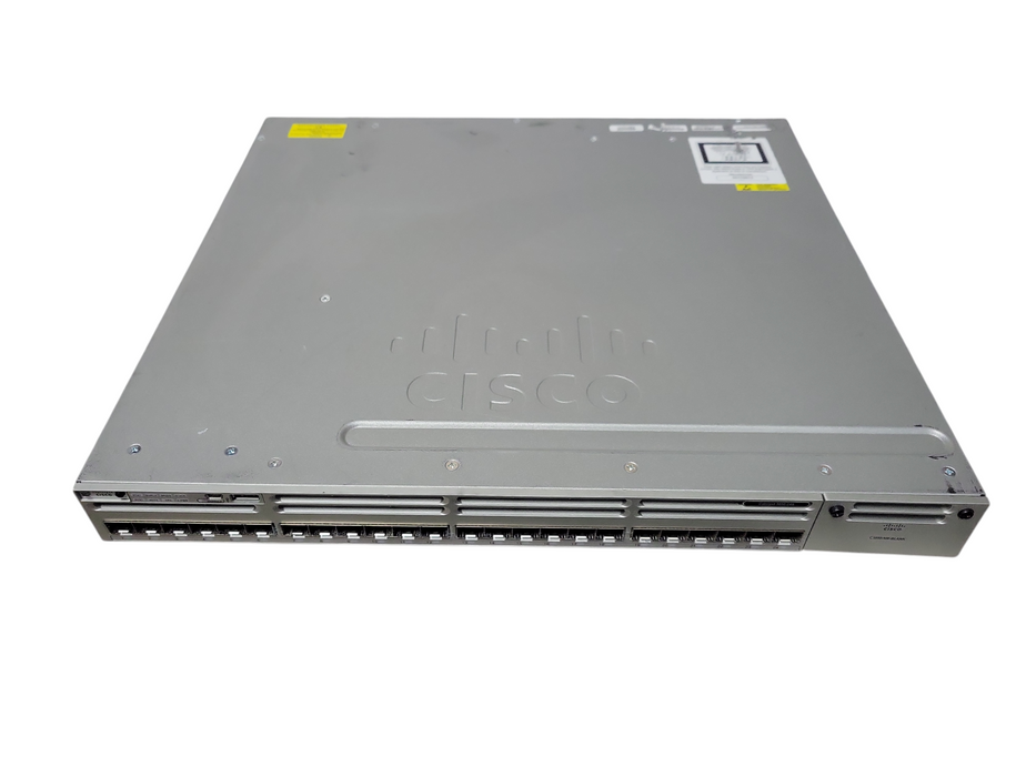Cisco WS-C3850-24S-S 24 Port GE SFP Switch IP Base 1x PSU
