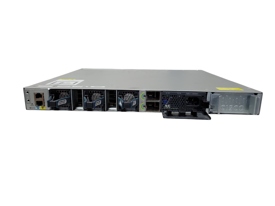 Cisco WS-C3850-24S-S 24 Port GE SFP Switch IP Base 1x PSU