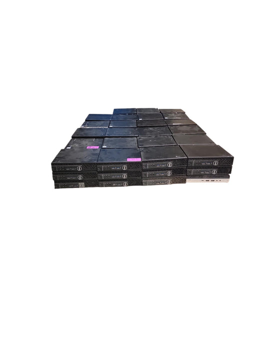 Lot of 70x Mixed Dell, HP, Lenovo USFF i5 - 9th Gen 8GB DDR4 Ram No HDD