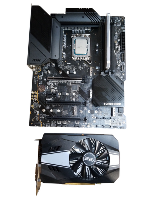 MSi MAG Z690 TOMAHWAK Motherboard w/ Core i5-12500 CPU 8GB RAM GTX 1060
