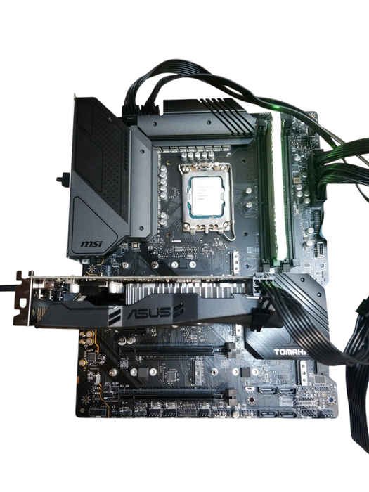 MSi MAG Z690 TOMAHWAK Motherboard w/ Core i5-12500 CPU 8GB RAM GTX 1060