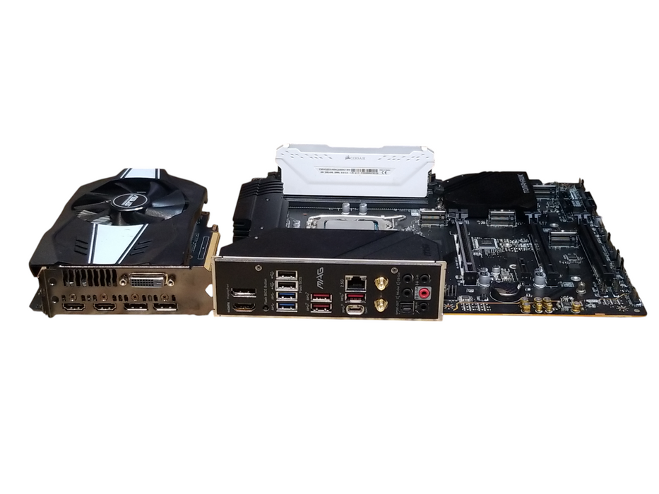 MSi MAG Z690 TOMAHWAK Motherboard w/ Core i5-12500 CPU 8GB RAM GTX 1060