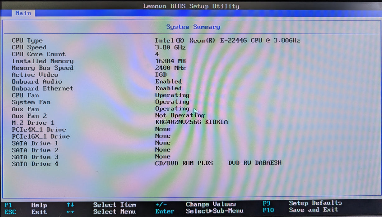 Lenovo ThinkSystem P330, Xeon E-2244G, 16GB DDR4, 256GB NVMe