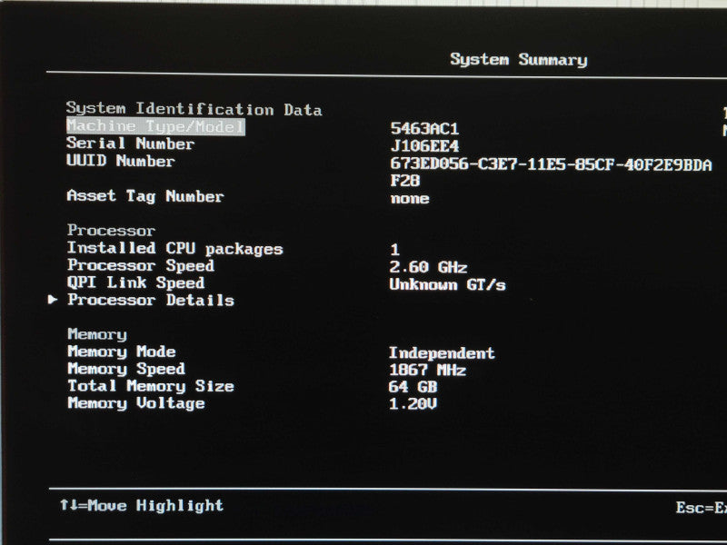 Lenovo SystemX 3550 M5 1U 8x2.5\\", 1x E5-2640V3 2.60GHz, 64GB DDR4, M5210  _