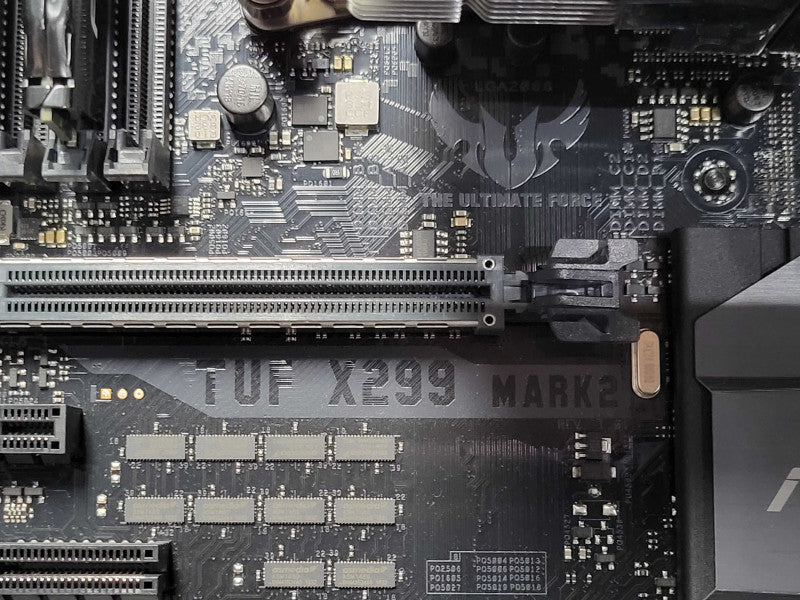 Custom Asus TUF X299 Mark2 PC, Core I9-7920X 2.9GHz, 48GB DDR4, READ  _