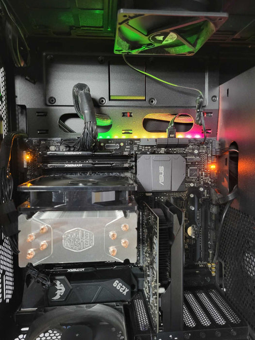 Custom Asus TUF X299 Mark2 PC, Core I9-7920X 2.9GHz, 48GB DDR4, READ  _