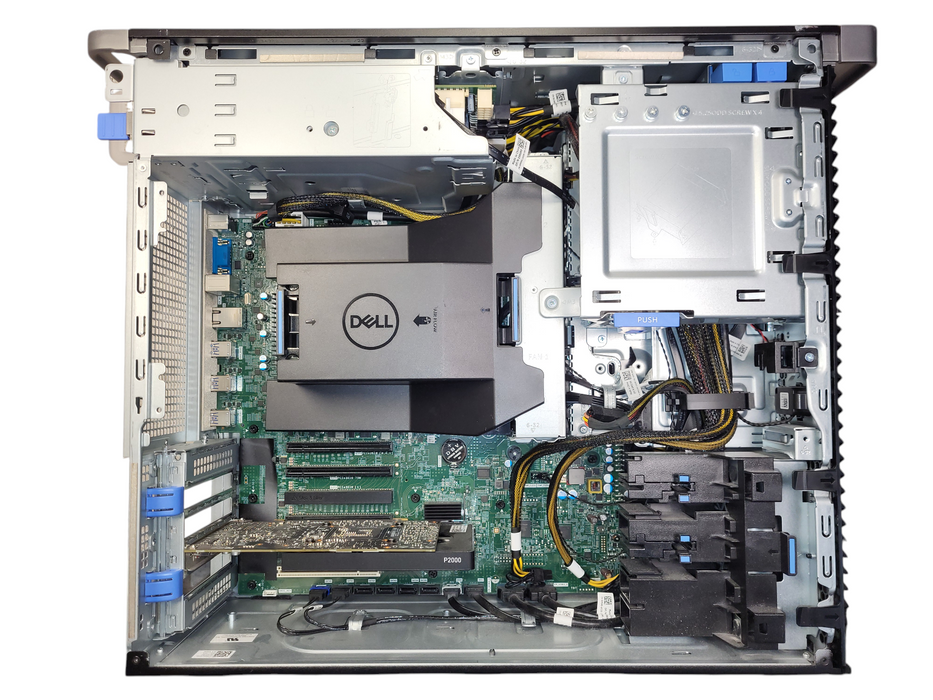 Dell Precision 5820 Tower W-2265 @ 3.5GHz 64GB DDR4 P2000 GPU 950W PSU No HDD