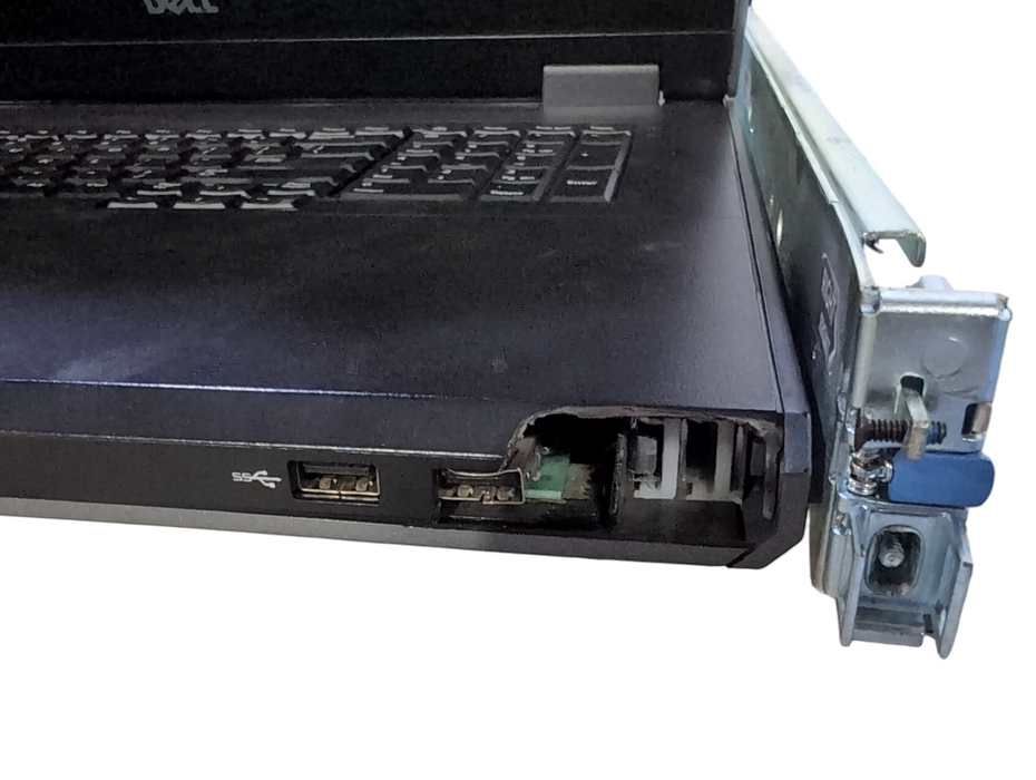 Dell Avocent KMMLED185 18.5" LED Rackmount LED Console w/ Cables & Power Supply