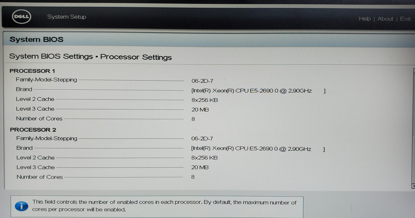 Dell PowerEdge R720 - 2x Xeon E5-2690 0, 32GB DDR3, H710 Mini - No HDD