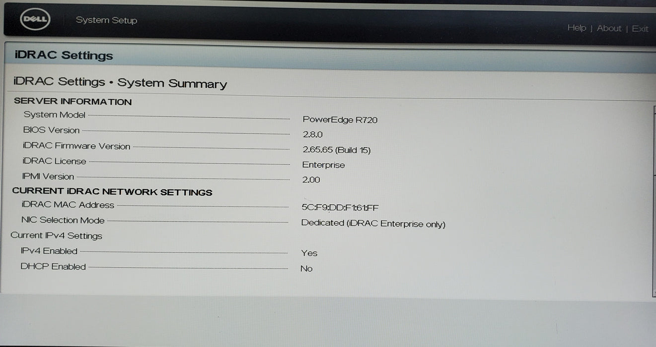 Dell PowerEdge R720 - 2x Xeon E5-2690 0, 32GB DDR3, H710 Mini - No HDD