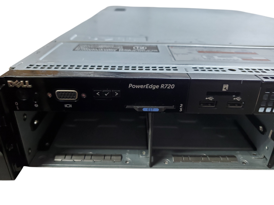Dell PowerEdge R720 - 2x Xeon E5-2690 0, 32GB DDR3, H710 Mini - No HDD