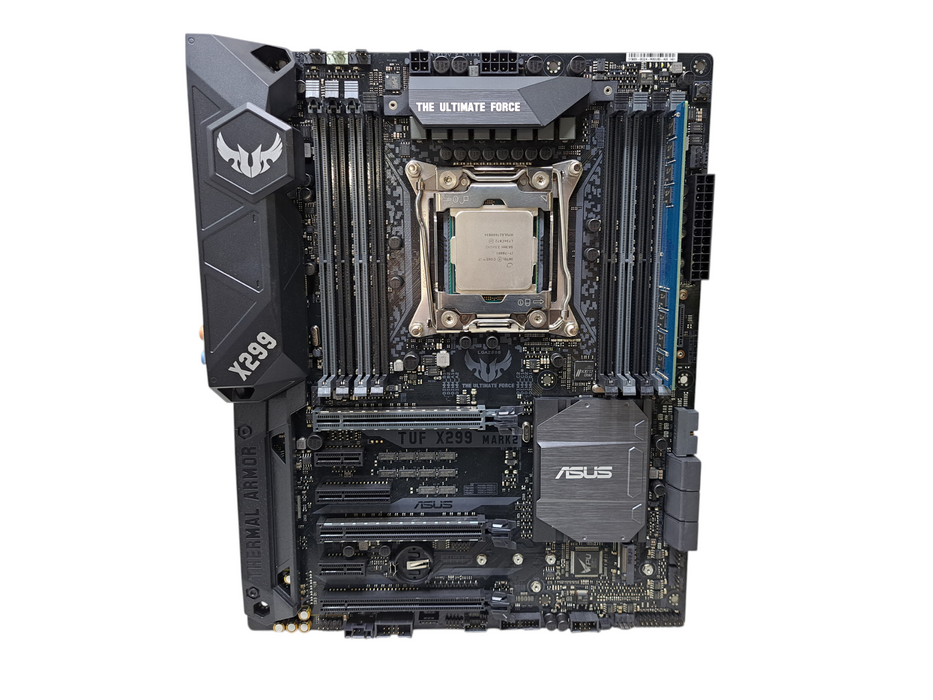 ASUS TUF X299 Mark 2 Motherboard w/ Intel Core i7-7800X, 8GB DDR4, I/O Shield