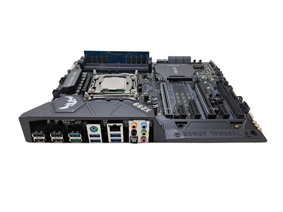 ASUS TUF X299 Mark 2 Motherboard w/ Intel Core i7-7800X, 8GB DDR4, I/O Shield