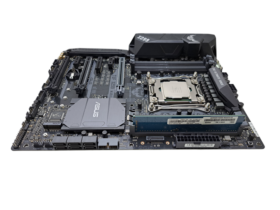 ASUS TUF X299 Mark 2 Motherboard w/ Intel Core i7-7800X, 8GB DDR4, I/O Shield