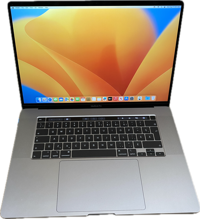 Apple MacBook 16" 2019 i7-9750H 16GB 512SSD Faulty Battery For Parts/Repair READ
