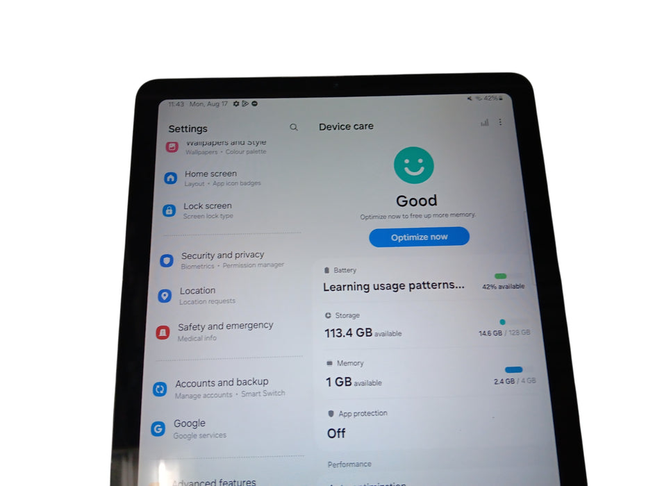 Samsung Galaxy Tab S6 Lite - 128GB - Black [SM-P613]