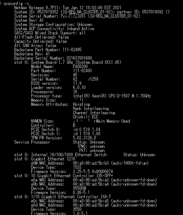 NetApp FAS8200 NAF-1601 Storage Array | 2x 111-02493+A5 Controllers | No RAM/HDD
