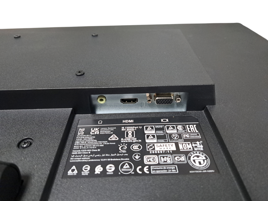 Lenovo C27-30 27" Widescreen LCD Monitor | 1080P | Black