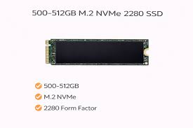 500GB - 512GB m.2 NVMe 2280 SSD - Assorted Brands