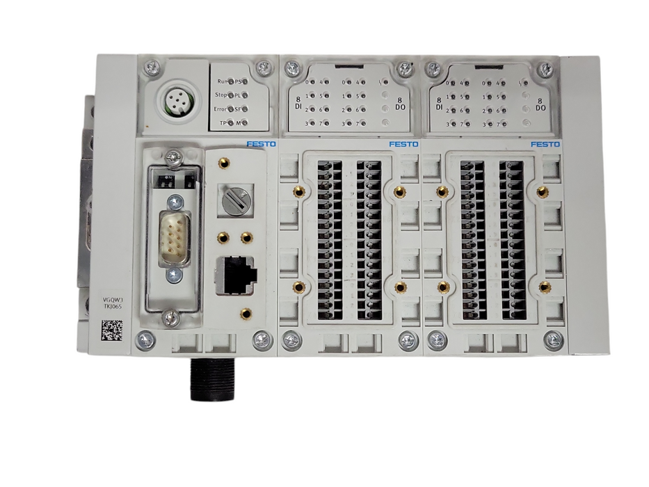 Festo CPX 197330 Terminal: CPX-EPR-EV Bus Node + CPX-GE-EV, READ