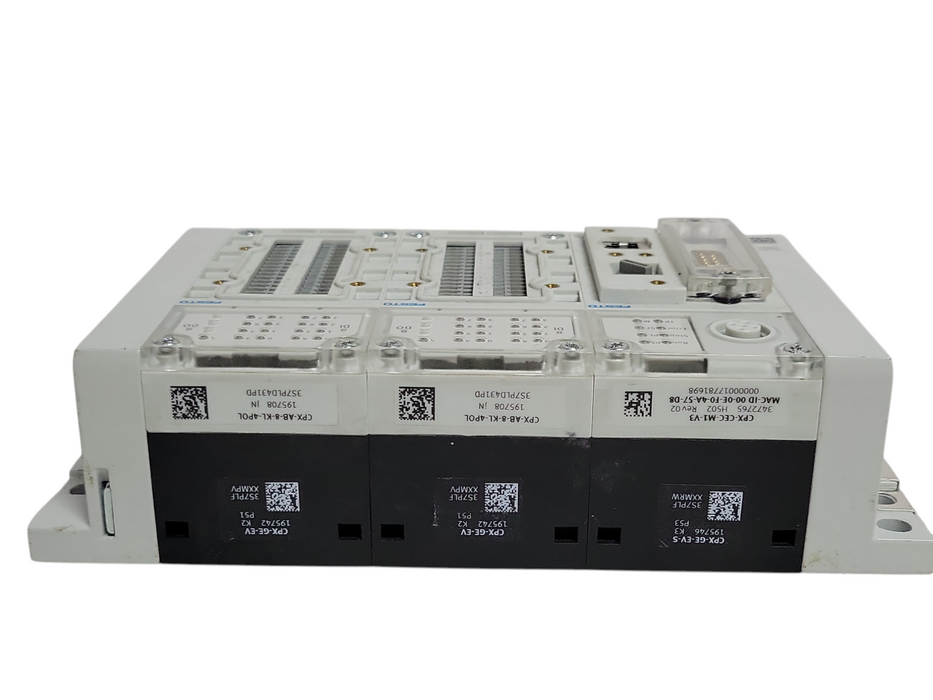 Festo CPX 197330 Terminal: CPX-EPR-EV Bus Node + CPX-GE-EV, READ
