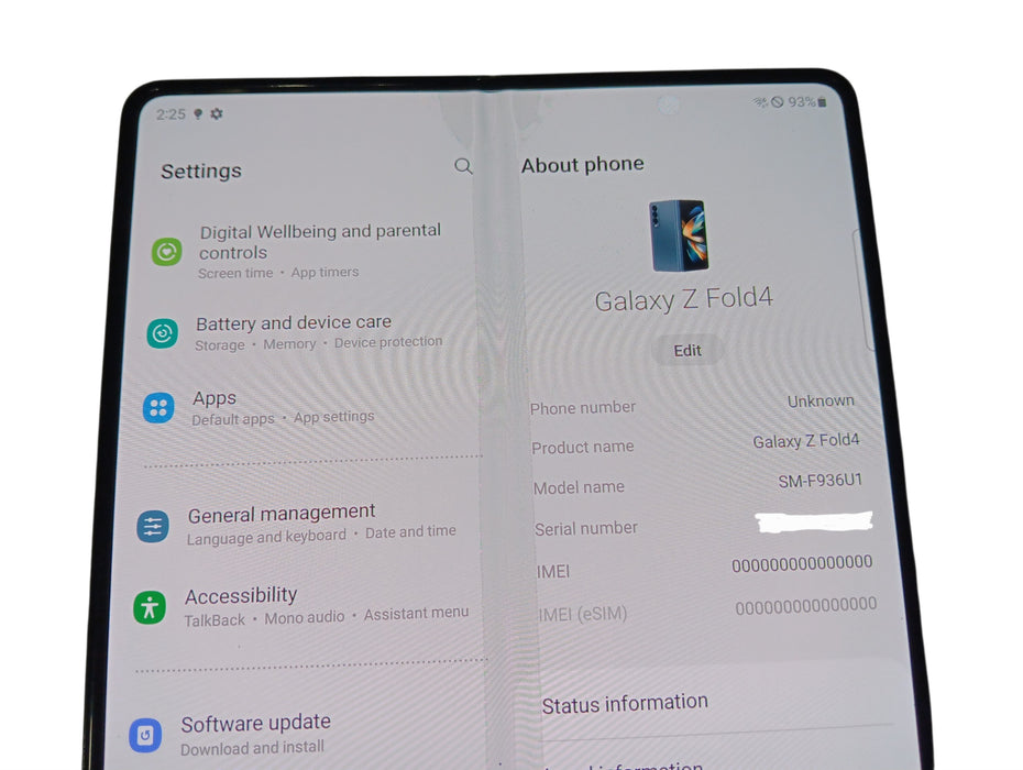 Galaxy Z Fold4 - 256GB - Graygreen [SM-F936U1 | Live Demo Unit] Read
