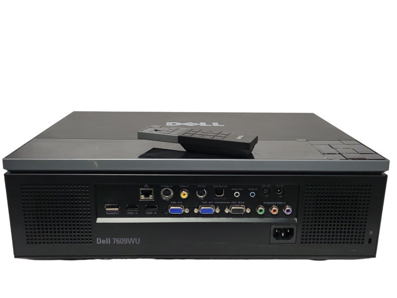 Dell 7609WU DLP Projector 1920x1200 WUXGA 3850 Lumens w/ Remote, READ _