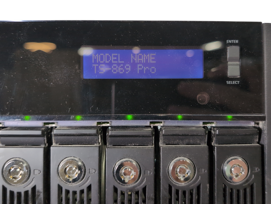 QNAP TS-869 Pro 8-Bay 3.5" NAS Server w/ 1GB RAM & 8x2TB HDDs