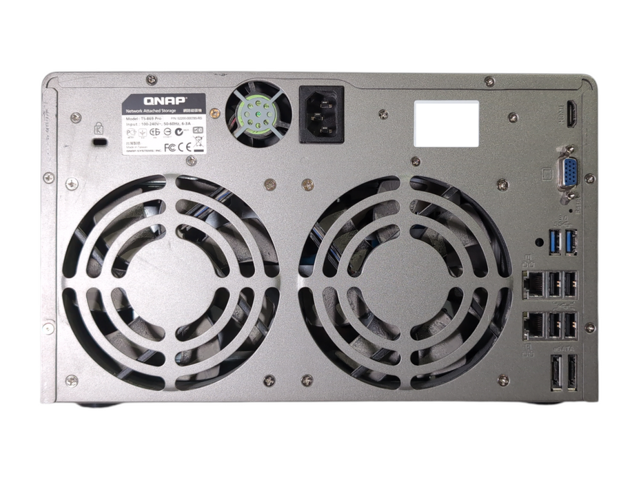 QNAP TS-869 Pro 8-Bay 3.5" NAS Server w/ 1GB RAM & 8x2TB HDDs